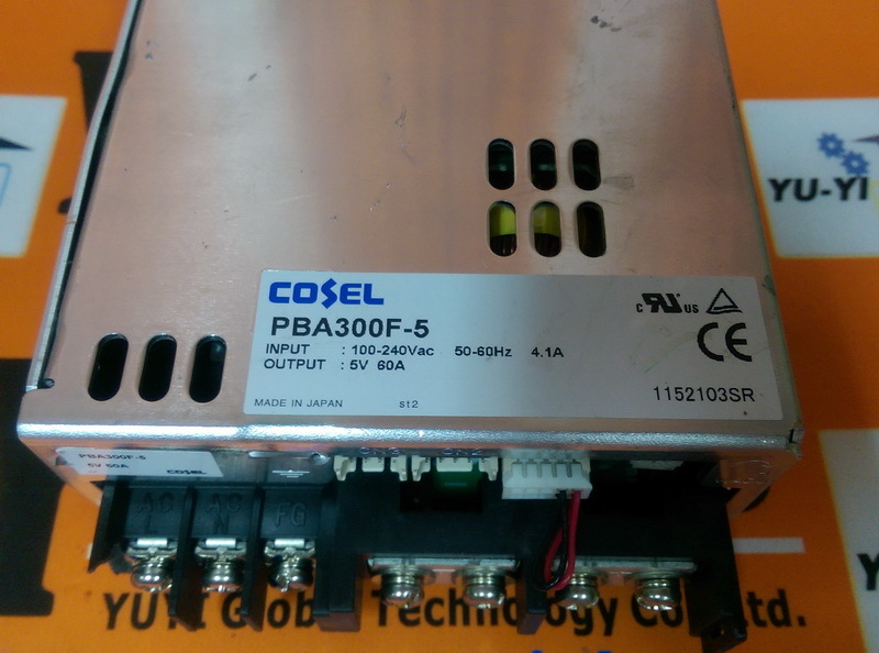 PBA300F-5 COSEL Power Supply - PLC DCS SERVO Control MOTOR POWER